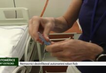 LITOMĚŘICE: Nemocnici dezinfikoval autonomní robot Rob