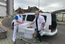 Litoměřická nemocnice dostala darem občerstvení pro covidovou stanici