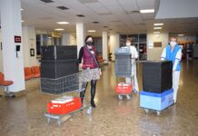 Svatomartinská husa, sladkosti i nápoje – podnikatelé na litoměřickou nemocnici nezapomínají