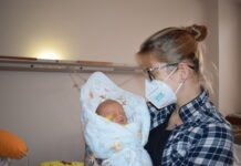 Prvním miminkem litoměřické porodnice v roce 2021 je chlapeček Vladimír