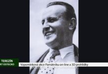 TEREZÍN: Vzpomínková akce Památníku on-line a 3D prohlídky