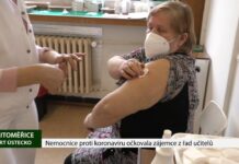 LITOMĚŘICE: Nemocnice proti koronaviru očkovala zájemce z řad učitelů
