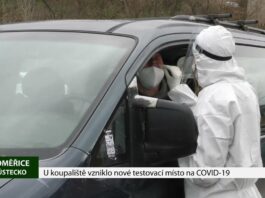 LITOMĚŘICE: U koupaliště vzniklo nové testovací místo na COVID-19