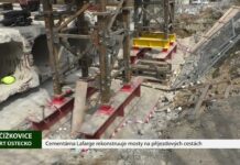ČÍŽKOVICE: Cementárna Lafarge rekonstruuje mosty na příjezdových cestách