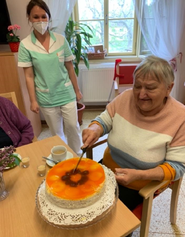 V Domově důchodců Čížkovice slavili 80. narozeniny