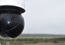 Cílovou věž v Labe aréně v Račicích ozdobila pohyblivá panoramatická kamera