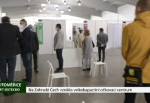LITOMĚŘICE: Na Zahradě Čech vzniklo velkokapacitní očkovací centrum