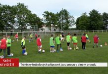 ŠTĚTÍ: Tréninky fotbalových přípravek jsou znovu v plném proudu
