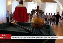 ŠTĚTÍ: V Obřadní síni Městského úřadu proběhlo pasování prvňáčků