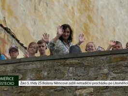 LITOMĚŘICE: Žáci 5. třídy ZŠ Boženy Němcové zažili netradiční procházku po Litoměřicích