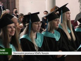 DUBÍ: Slavnostní promoce VŠAPs Terezín