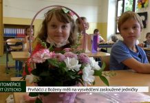 LITOMĚŘICE: Prvňáčci z Boženy měli na vysvědčení zasloužené jedničky