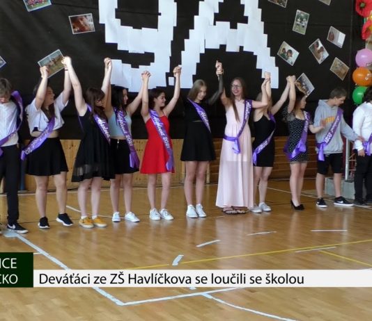 LITOMĚŘICE: Deváťáci ze ZŠ Havlíčkova se loučili se školou