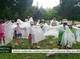 ROUDNICE N.L.: Galerie moderního umění pořádala Letní výtvarné dílny pro děti