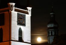 Měsíc v úplňku z pohledu Litoměřičanů