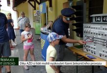 TŘEBÍVLICE: Díky AŽD si lidé mohli vyzkoušet řízení železničního provozu