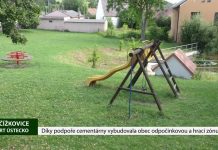 JENČICE: Díky podpoře cementárny vybudovala obec odpočinkovou a hrací zónu