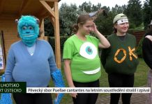 LHOTSKO: Pěvecký sbor Puellae cantantes na letním soustředění strašil i zpíval