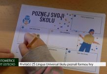 LITOMĚŘICE: Prvňáčci ZŠ Lingua Universal školu poznali formou hry