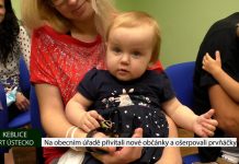 KEBLICE: Na obecním úřadě přivítali nové občánky a ošerpovali prvňáčky