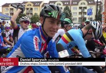 ŠTĚTÍ: Druhou etapu Závodu míru juniorů provázel déšť