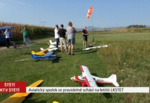 ŠTĚTÍ: Aviatický spolek se pravidelně schází na letišti LKSTET