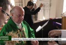 LOVOSICE: V kostele sv. Václava byly požehnány zrekonstruované varhany