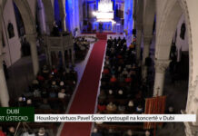 DUBÍ: Houslový virtuos Pavel Šporcl vystoupil na koncertě v Dubí