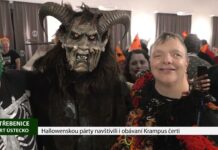 TŘEBENICE/LITOMĚŘICE: Hallowenskou párty navštívili i obávaní Krampus čerti