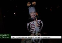 LITOMĚŘICE: Žáci Lingua Universal dostávali medaile za statečnost