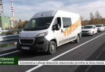 ČÍŽKOVICE: Cementárna Lafarge dokončila rekonstrukci prvního ze dvou mostů
