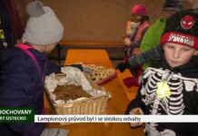 LIBOCHOVANY: Lampionový průvod byl i se stezkou odvahy