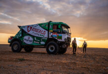 DAKAR – Stíhací jízdu si Huzink užíval