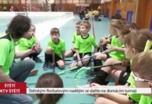 ŠTĚTÍ: Štětským florbalovým nadějím se dařilo na domácím turnaji
