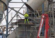 FOTOGALERIE: Odstávka v Lafarge