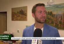 LITOMĚŘICE: V Domově U Trati zpívala muzikálová hvězda Tomáš Vaněk