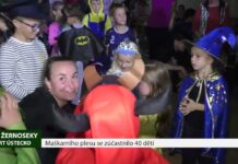 M. ŽERNOSEKY: Maškarního plesu se zúčastnilo 40 dětí