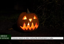 KŘEŠICE: S letním časem se obec rozloučila ohňostrojem u Labe