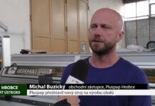 HROBCE: Pluspap představil nový stroj na výrobu obalů