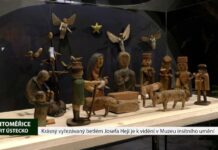 LITOMĚŘICE: Krásný vyřezávaný betlém Josefa Heji je k vidění v Muzeu insitního umění