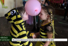 KŘEŠICE: Na znovuobnovený karneval dorazilo téměř 70 dětí