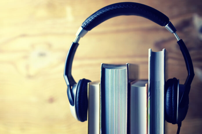 Headphones,Audiobook,Concept