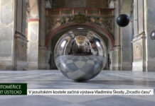 LITOMĚŘICE: V jezuitském kostele začíná výstava Vladimíra Škody „Zrcadlo času“