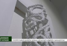 LOVOSICE: V LOVO Galerii probíhá výstava výtvarných objektů z jutových lan