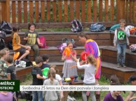 LITOMĚŘICE: Svobodná ZŠ letos na Den dětí pozvala i žongléra
