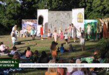 ROUDNICE N. L.: Zámecké zahrady hostily muzikál, ve kterém hrály i děti