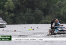 V. ŽERNOSEKY: 11. „Žernosecká ploutev“ přilákala 33 plavců