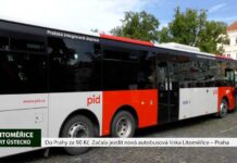 LITOMĚŘICE: Do Prahy za 90 Kč. Začala jezdit nová autobusová linka Litoměřice – Praha