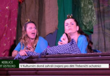 KEBLICE: V Kulturním domě zahráli (nejen) pro děti Třebeničtí ochotníci