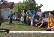 ŘEPNICE: Děti ze ZŠ Boženy Němcové přijely za zvířaty v útulku